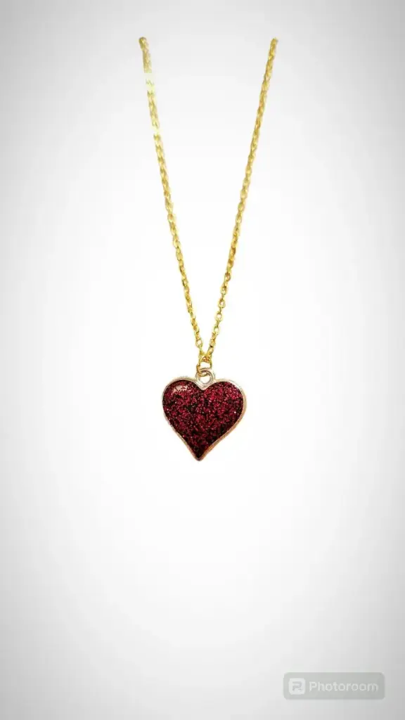Collier Coeur Rouge ***Livraison gratuite***