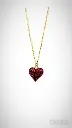 Collier Coeur Rouge ***Livraison gratuite***