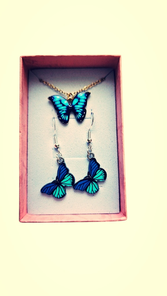 Parure Papillons ***Livraison gratuite***