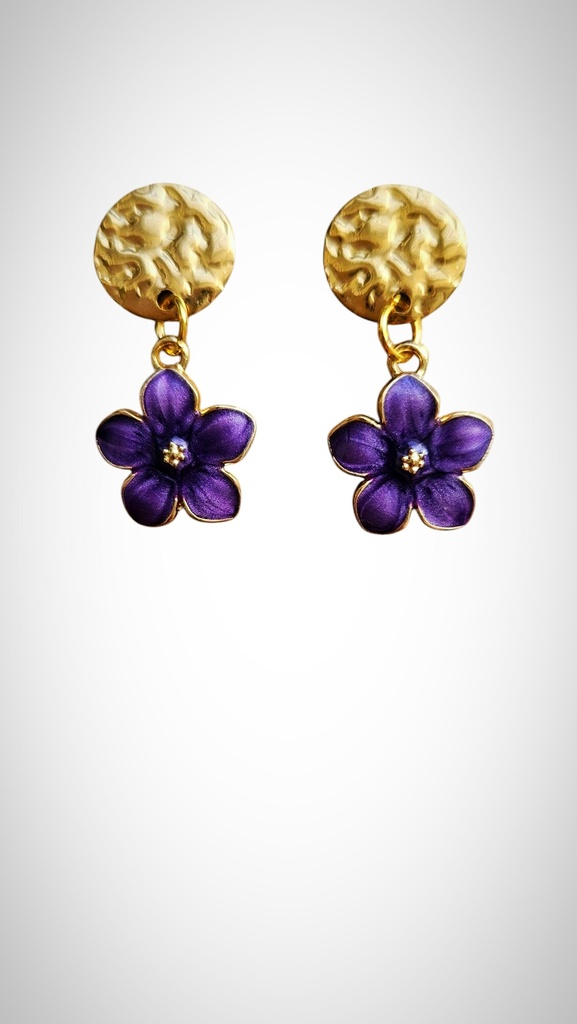Boucles d'oreilles Fleurs ***Livraison Gratuite***