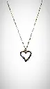 Collier Cœur Bleu ***Livraison Gratuite***
