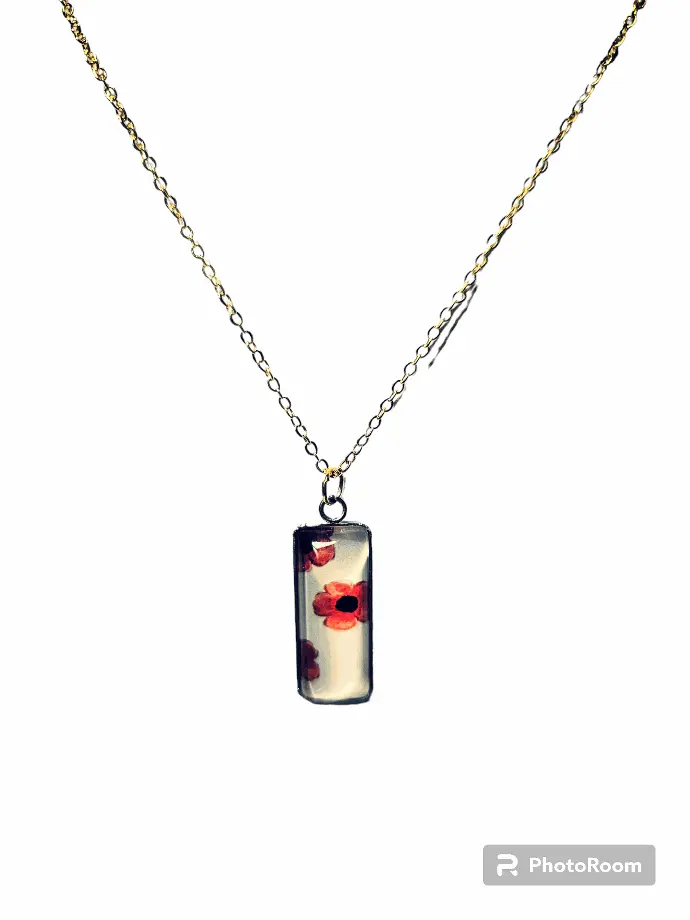 Collier Coquelicot