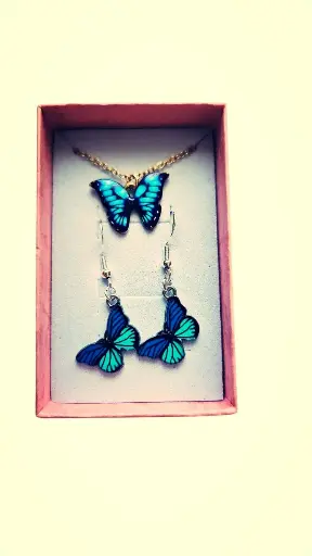 Parure Papillons ***Livraison gratuite***