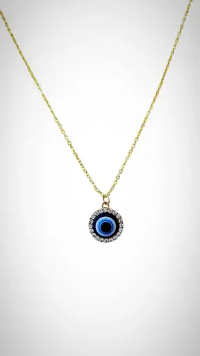 Collier Oeil porte bonheur ***Livraison gratuite***